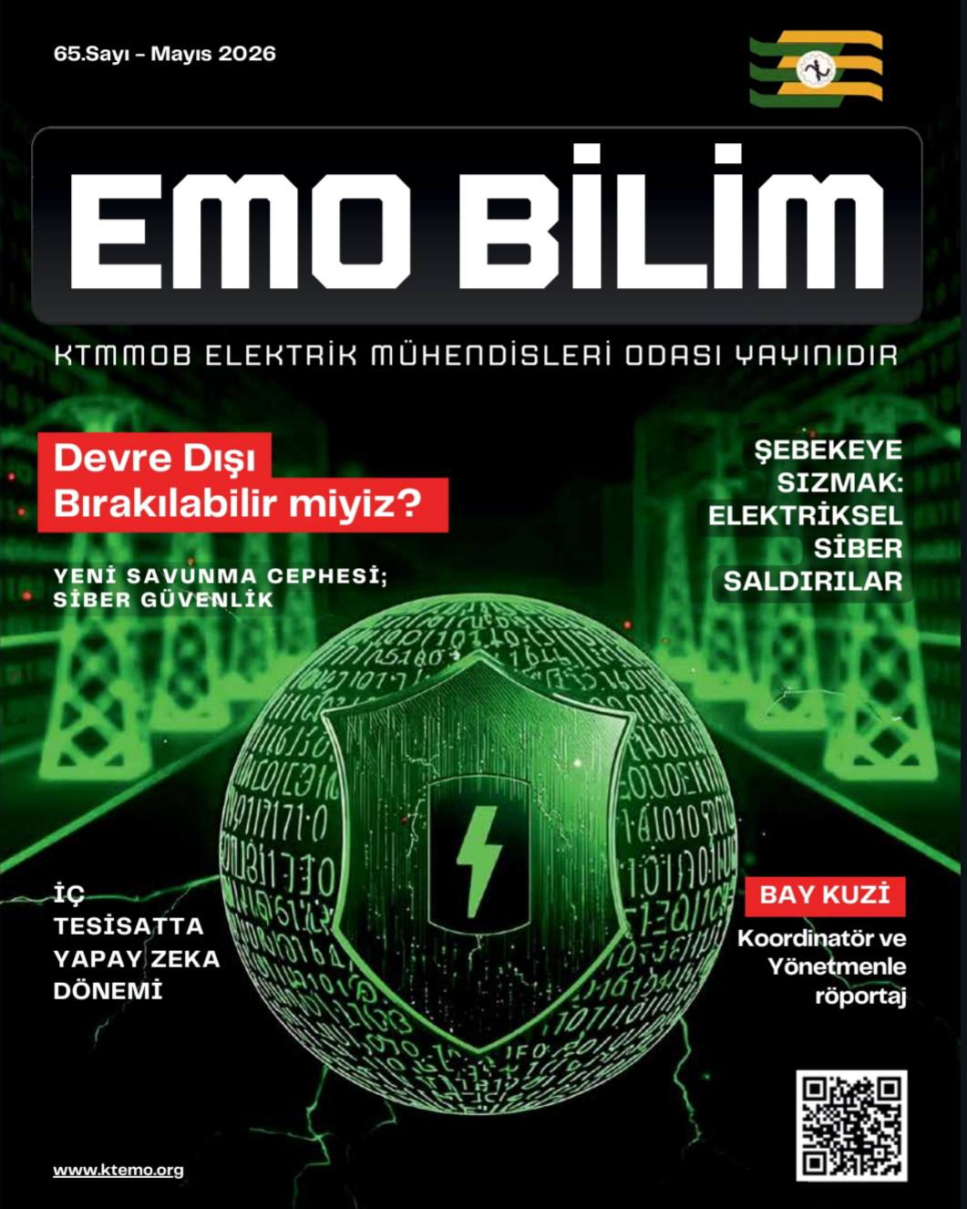 EMO BİLİM 65. SAYISI ÇIKTI